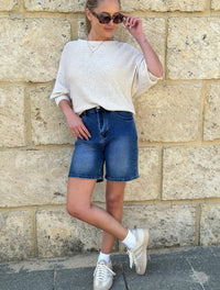 COUNTRY DENIM / A TAKE ABOVE SHORT / CGJ1741S-D.BLUE