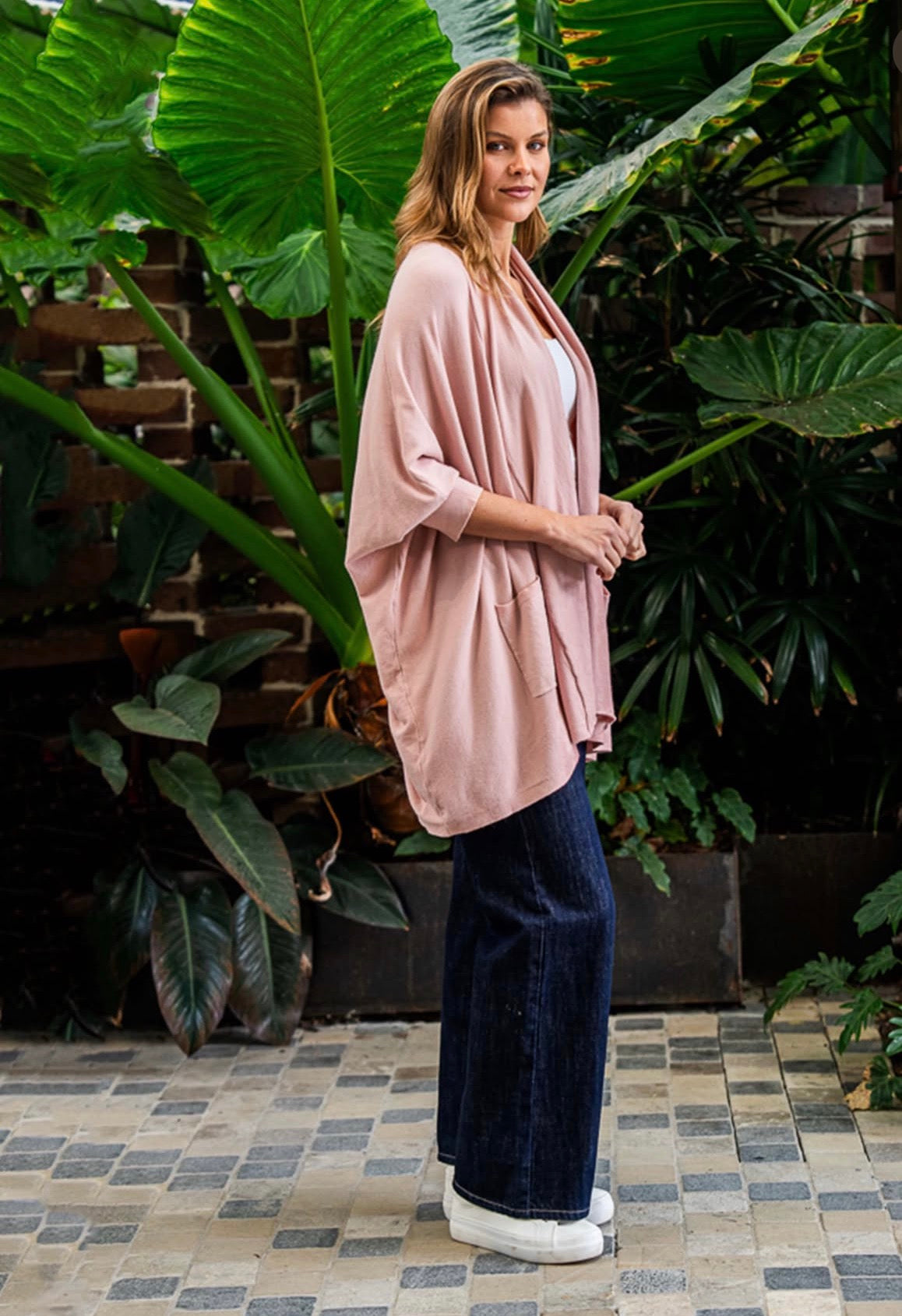 BOHO AUSTRALIA / ARLENE CARDIGAN / PINK / BK26509473