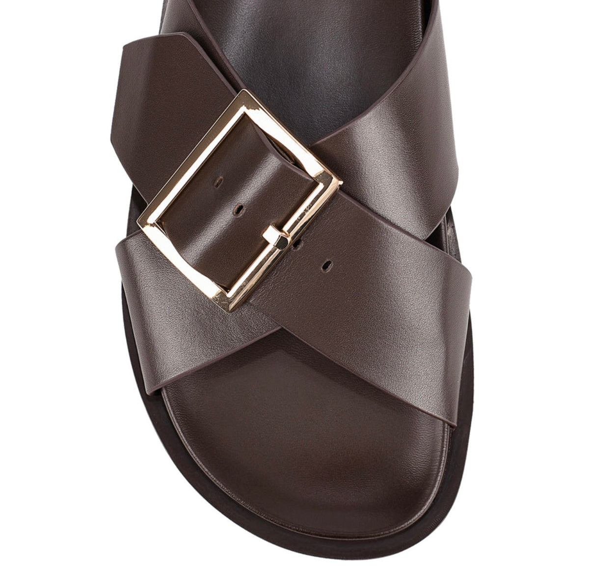 SIREN / LAKE LEATHER SLIDES