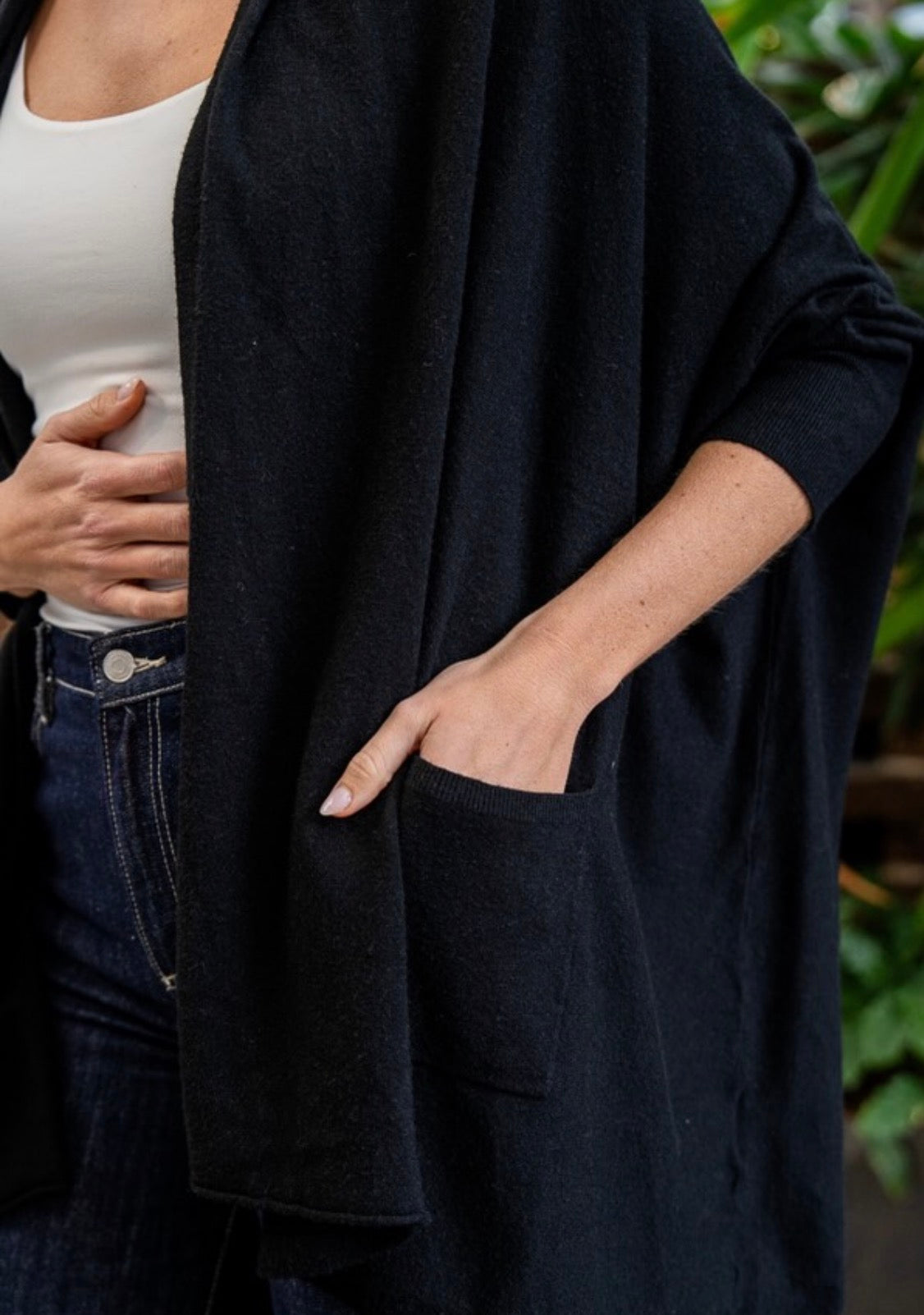 BOHO AUSTRALIA / ARLENE CARDIGAN / BLACK / BK26509473