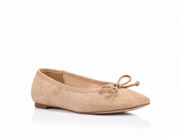 VERALI / EUGENIE BALLET FLATS / SAND BEIGE MICRO