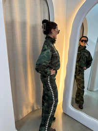 BY FRANKIE / CAMO BOMBER / 889-4
