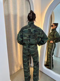 BY FRANKIE / CAMO BOMBER / 889-4
