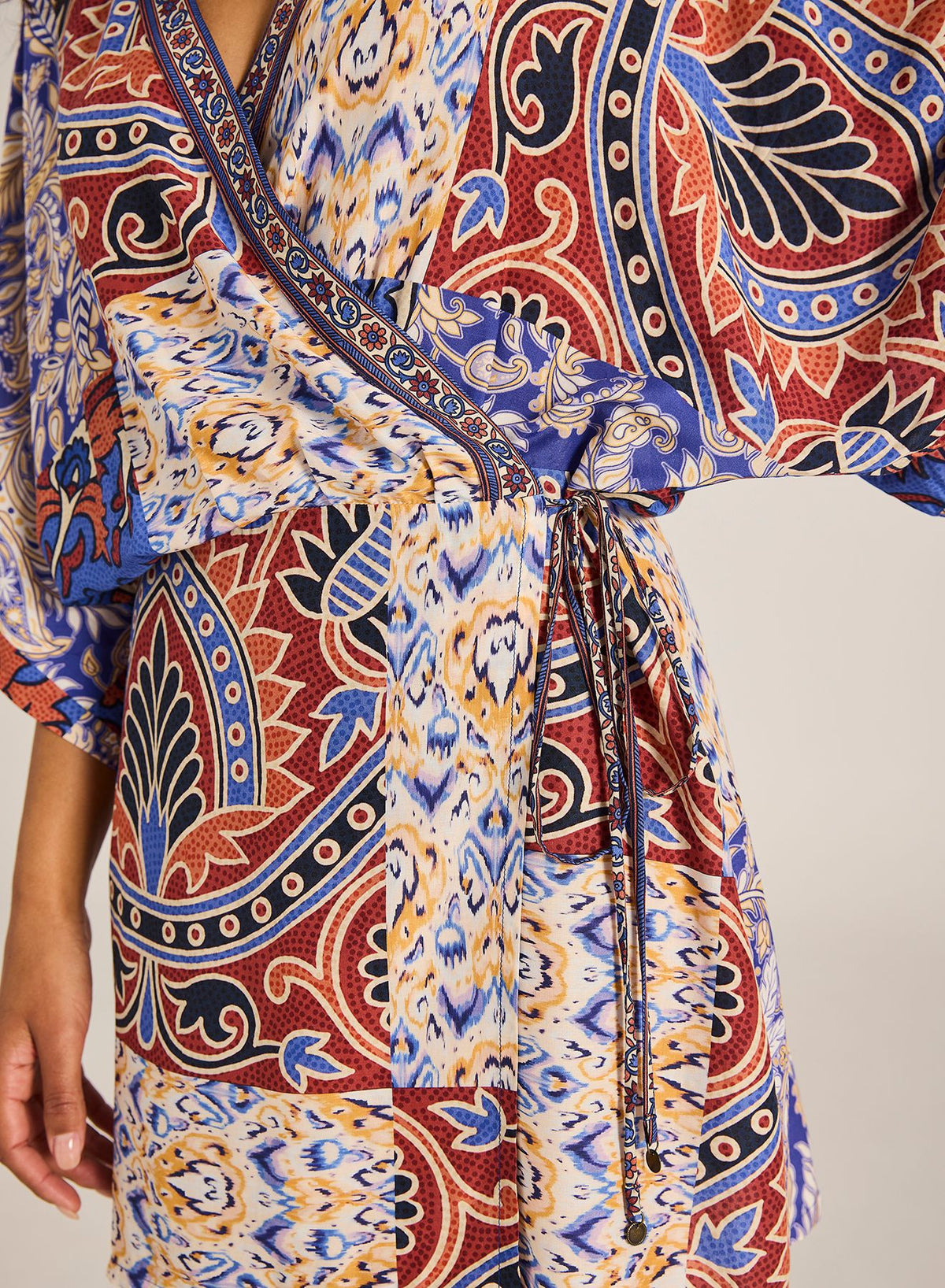 TIGERLILY / AZURA TALI MINI WRAP DRESS / T763409