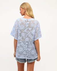 PAPER HEART / SUNS EYE TEE / BLUE / PH14411-1