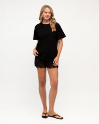 PAPER HEART / REMI BLACK LACE SHORTs / PH14376