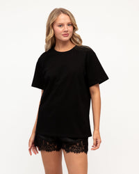 PAPER HEART / REMI BLACK LACE SHORTs / PH14376