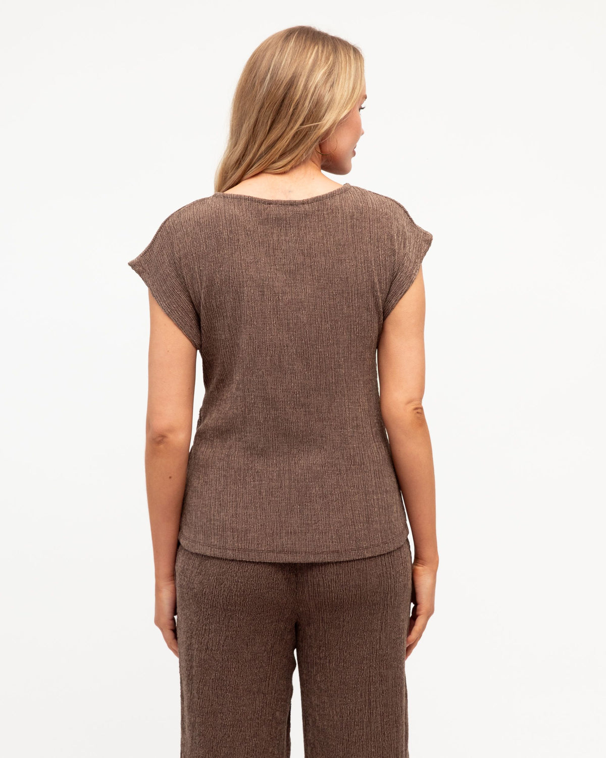 EBBY & I / SOFT TEXTURE BUBBLE PANTS / VV12225