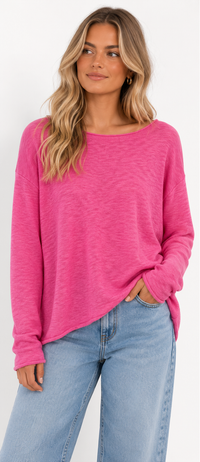 LITTLE LIES / NELLIE TOP / PINK / S23052904