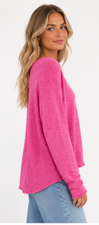LITTLE LIES / NELLIE TOP / PINK / S23052904