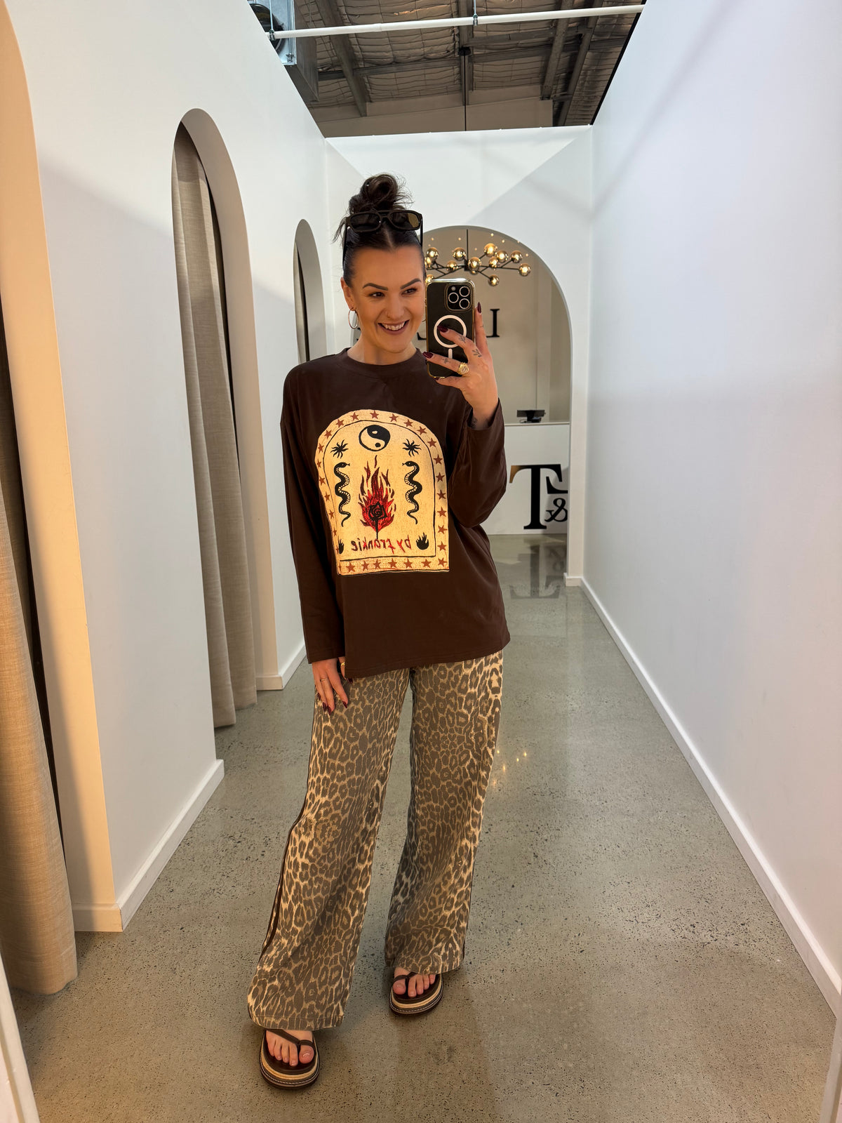 BY FRANKIE / SNAKE LS TEE / 787-21