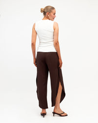 WHITE CLOSET / BRIE PANTS / CHOCOLATE / TF12004