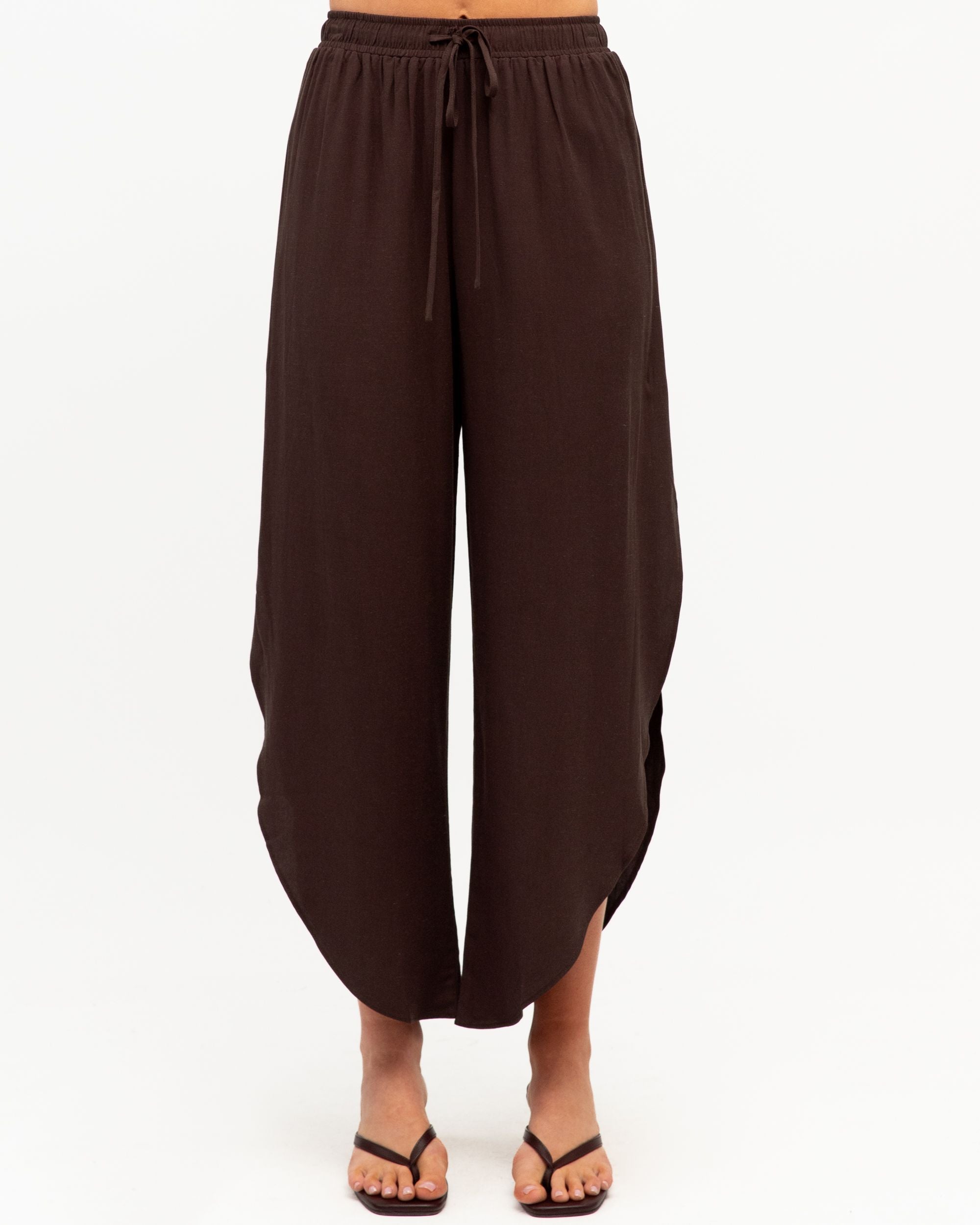 WHITE CLOSET / BRIE PANTS / CHOCOLATE / TF12004