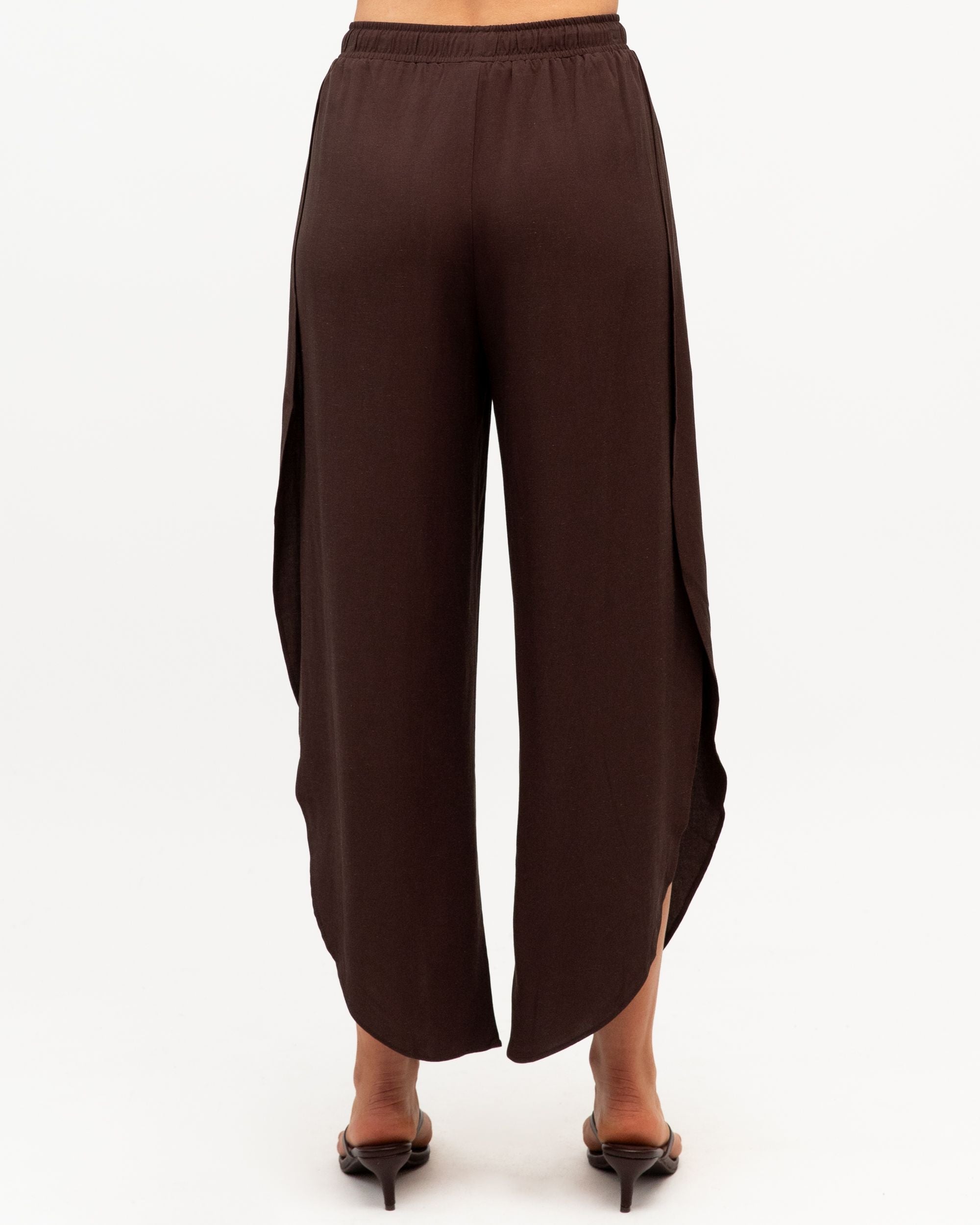 WHITE CLOSET / BRIE PANTS / CHOCOLATE / TF12004