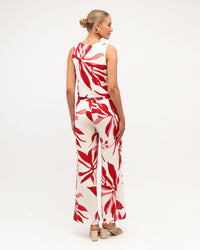 WHITE CLOSET / SCARLET BLOOM TOP / TFE12074