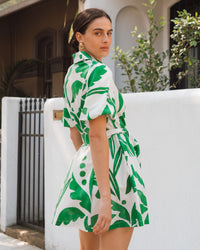 WHITE CLOSET / PALM RIO SHIRT DRESS / TFE12151