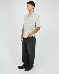 SILENT THEORY / HAMPTON SS SHIRT / 4088107 GREEN
