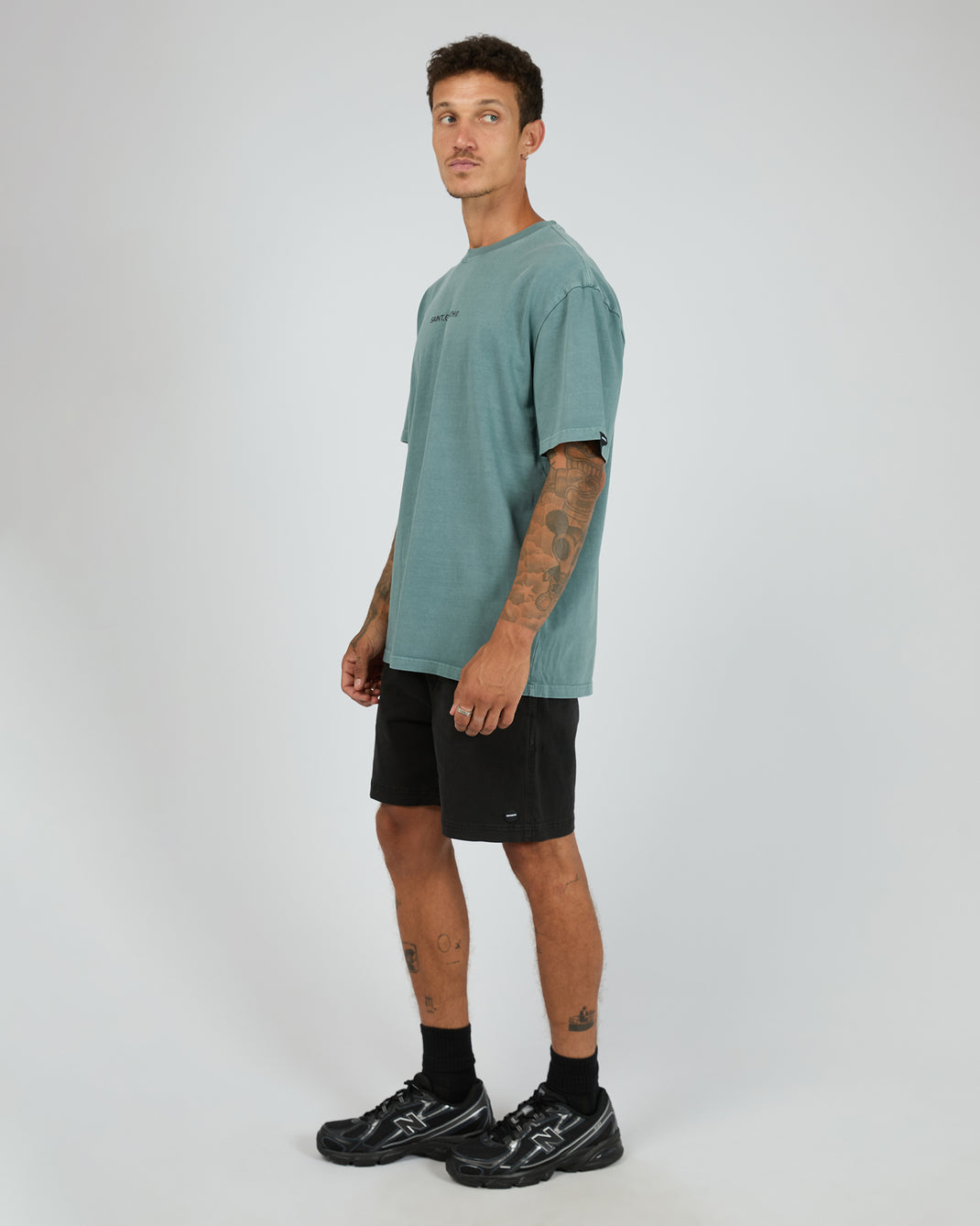 SAINT GOLIATH / ID TEE / OCEAN GREEN / 4346065