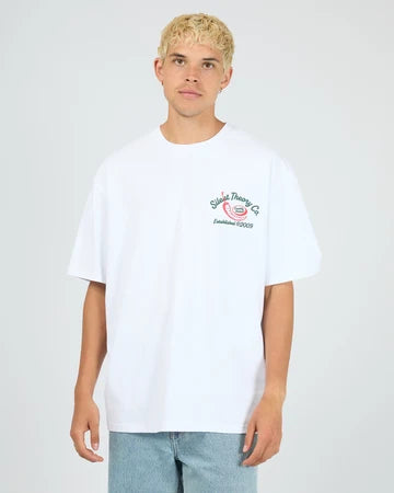 SILENT THEORY / HOT STUFF TEE WHITE / 4088119