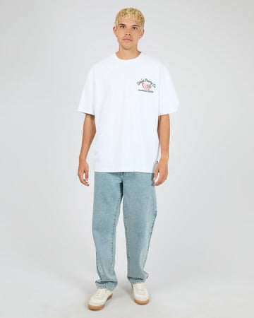 SILENT THEORY / HOT STUFF TEE WHITE / 4088119