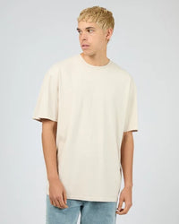SILENT THEORY / ESSENTIAL FIT TEE NATURAL / 40X0194