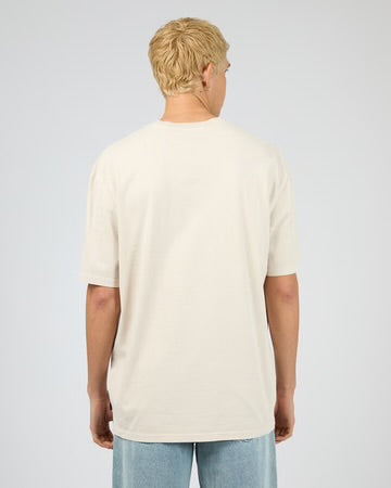 SILENT THEORY / ESSENTIAL FIT TEE NATURAL / 40X0194