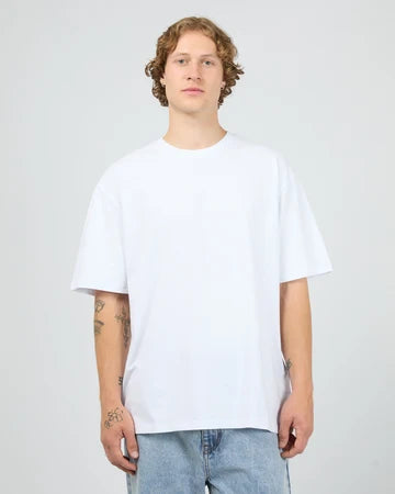 SILENT THEORY / ESSENTIAL FIT TEE WHITE / 40X0194