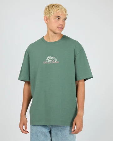 SILENT THEORY / CRITICAL TEE GREEN / 4088101