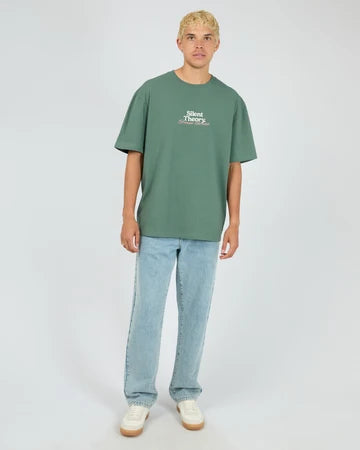 SILENT THEORY / CRITICAL TEE GREEN / 4088101