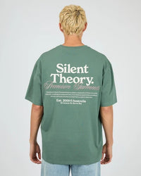 SILENT THEORY / CRITICAL TEE GREEN / 4088101