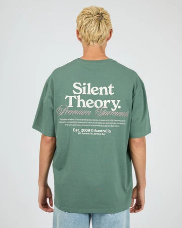SILENT THEORY / CRITICAL TEE GREEN / 4088101
