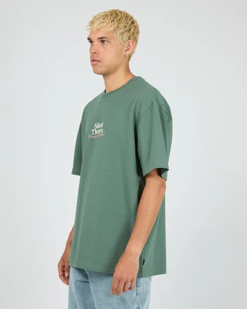 SILENT THEORY / CRITICAL TEE GREEN / 4088101