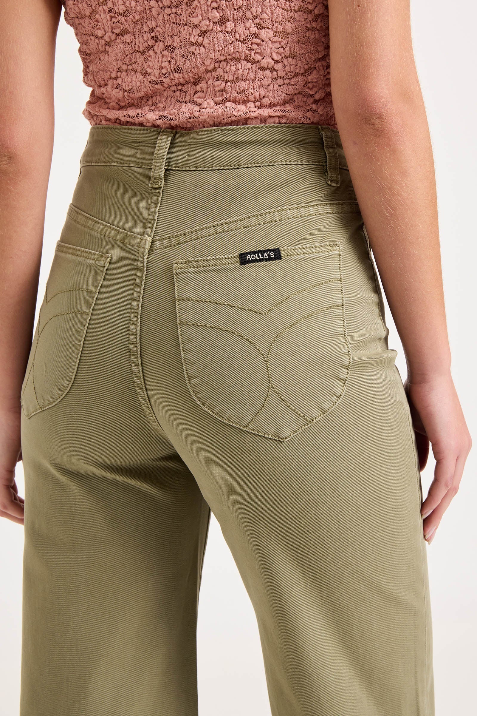 ROLLA’S / SAILOR DRILL SUMMER OLIVE / R63J90