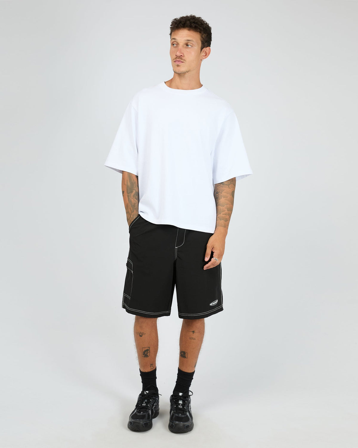 SAINT GOLIATH / HYPERDRIVE BLACK SHORT / 4385048