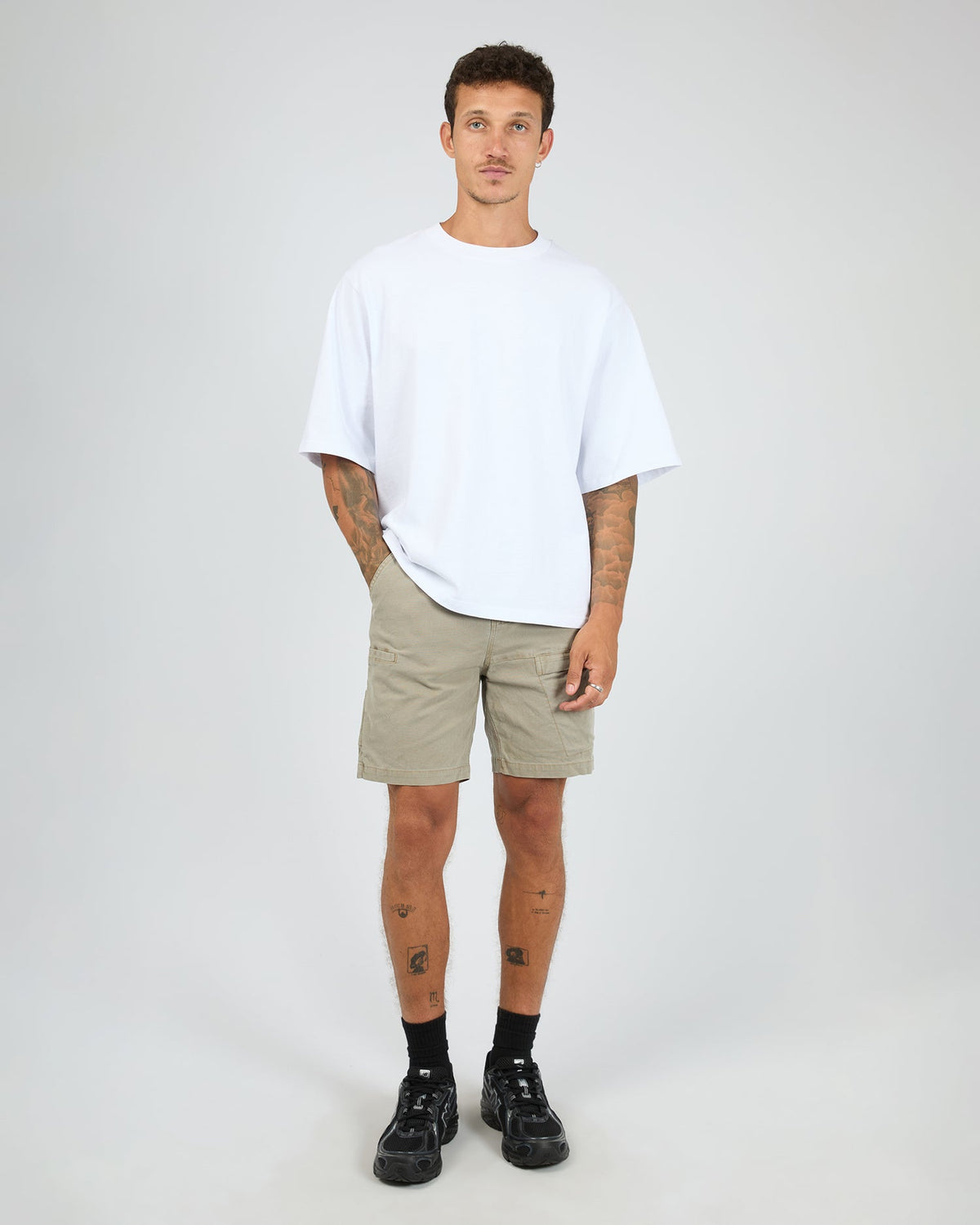 SAINT GOLIATH / APW short 3 KHAKI / 43W003