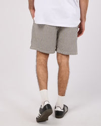 SILENT THEORY / STRIPE LINE NAVY SHORT / 40X0191