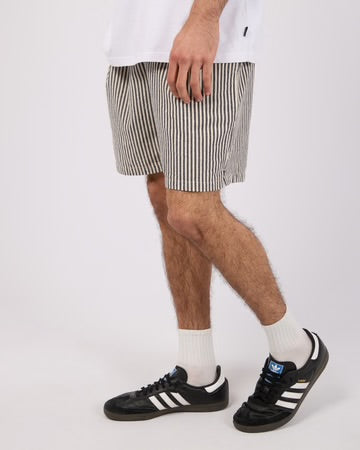 SILENT THEORY / STRIPE LINE NAVY SHORT / 40X0191
