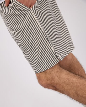 SILENT THEORY / STRIPE LINE NAVY SHORT / 40X0191