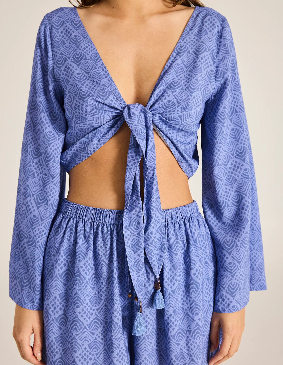 TIGERLILY / JEMIMA TOP CALISTA LAVENDER / T763033