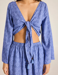 TIGERLILY / JEMIMA TOP CALISTA LAVENDER / T763033