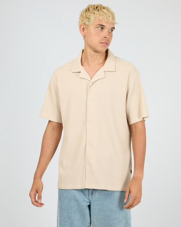 SILENT THEORY / SESSION WAFFLE SS SHIRT NATIONAL / 4058008