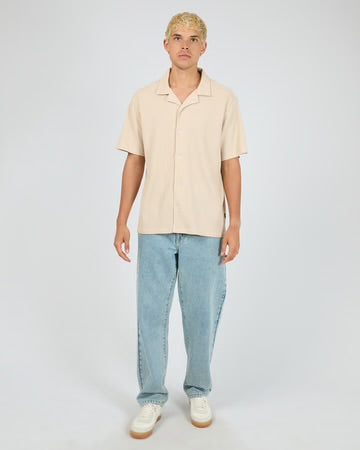 SILENT THEORY / SESSION WAFFLE SS SHIRT NATIONAL / 4058008