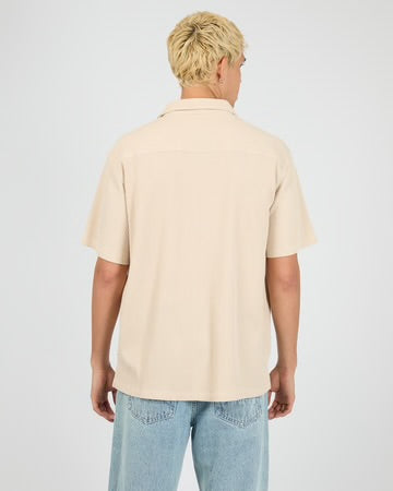 SILENT THEORY / SESSION WAFFLE SS SHIRT NATIONAL / 4058008