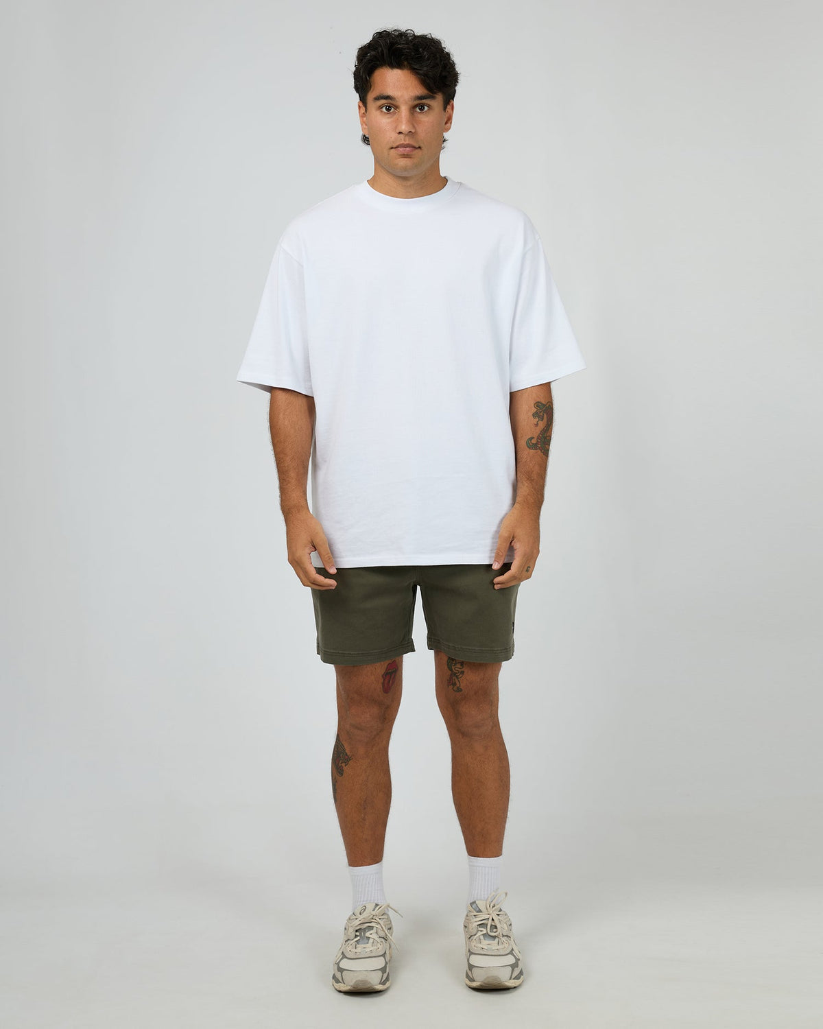 SAINT GOLIATH / 17’’ TWILL JOGGER KHAKI / 4346010