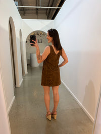 BY FRANKIE / CHOCOLATE TOWELING DRESS / 1212-3
