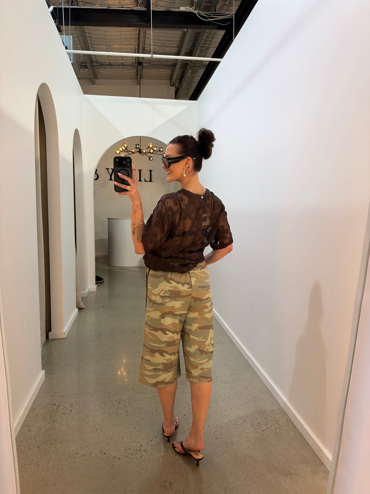 BY FRANKIE / CAMO JORTS / 1206-1