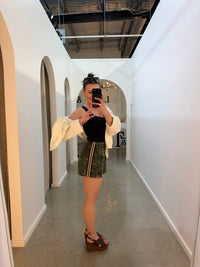 BY FRANKIE / CAMO RACER SHORTS / 1180-2