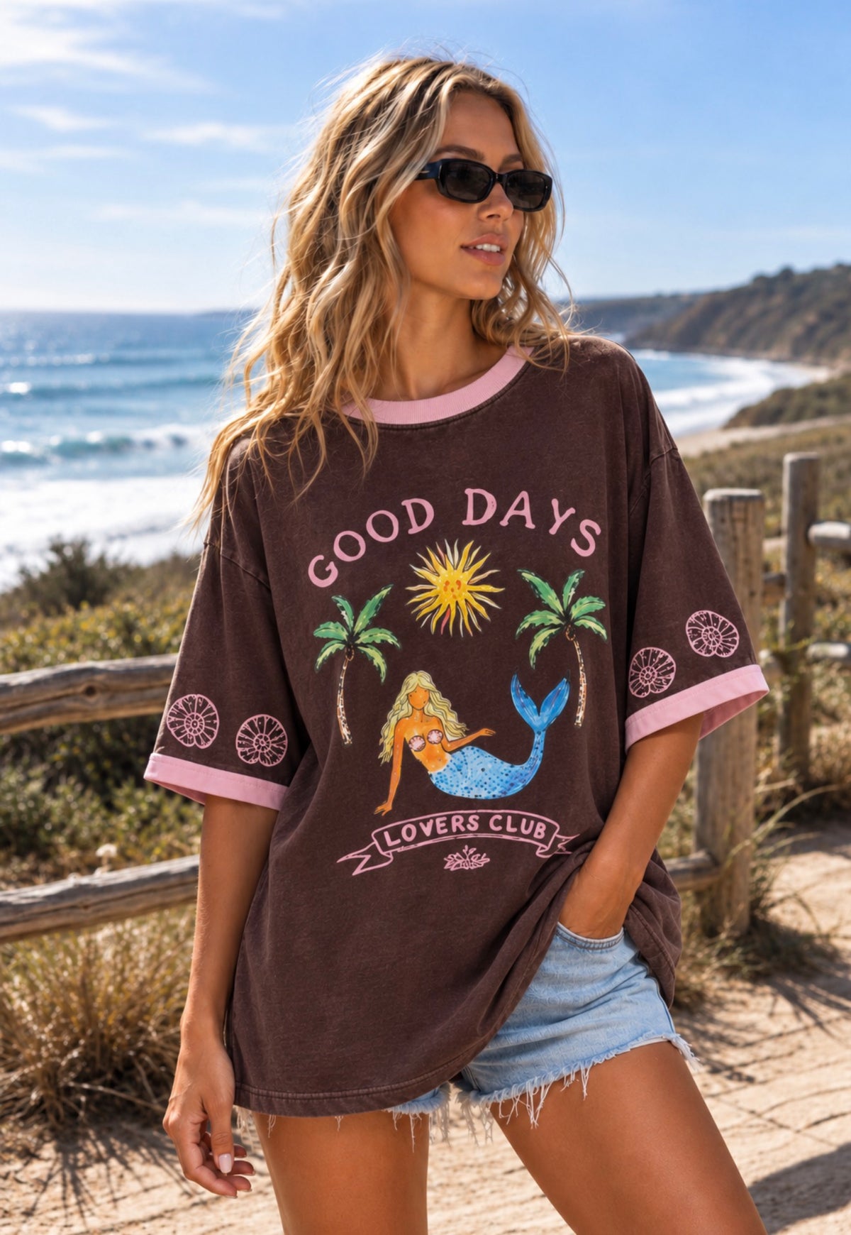 BY FRANKIE / GOOD DAYS TEE / 780-32