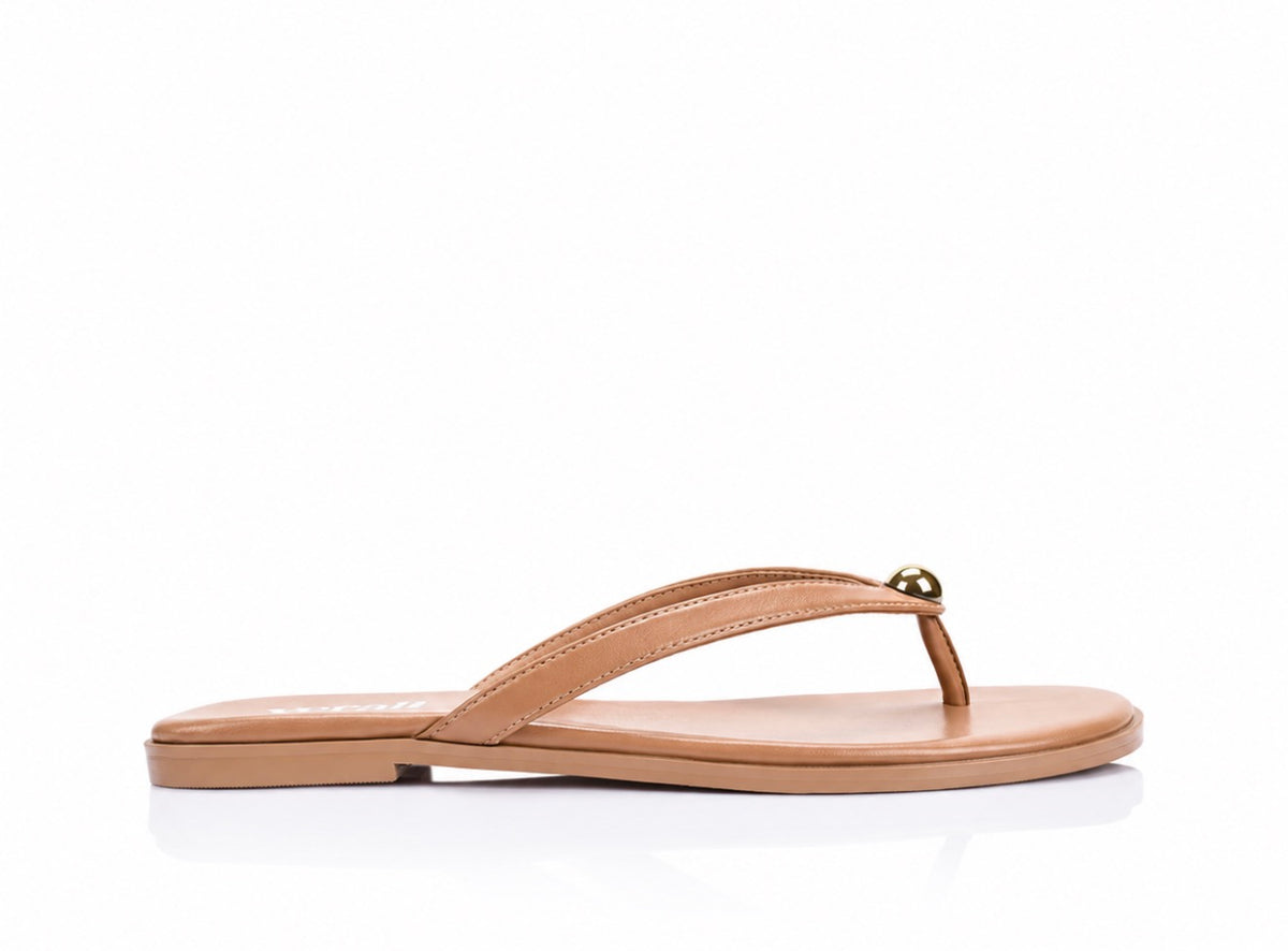 VERALI / SASSY STRAPPY SANDEL / DARK CAMEL TAN