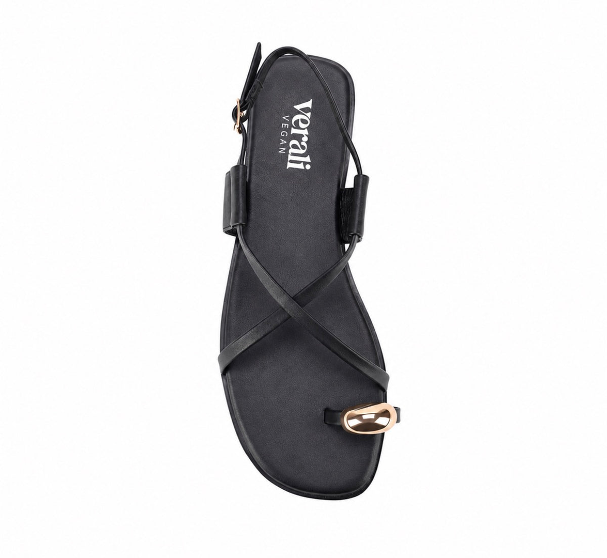 VERALI / SAPPHIRE STRAPPY SANDLE / BLACK